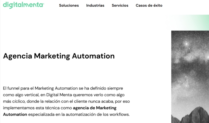 Agencia de Email Marketing Automation Digital Menta