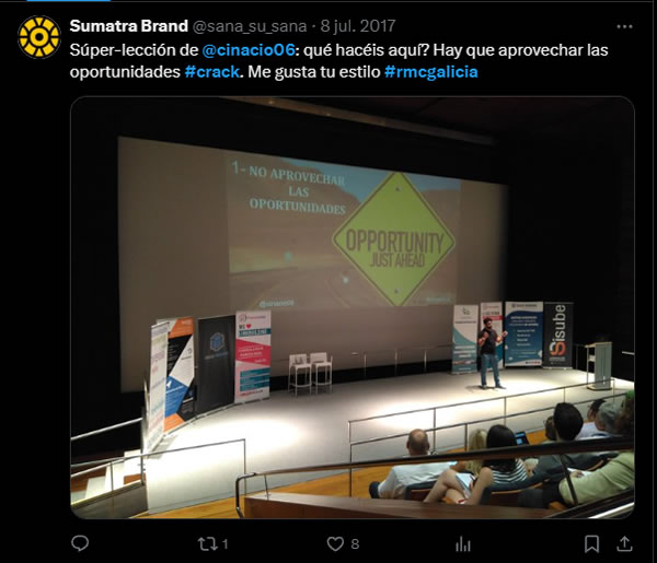 Claudio Inacio - Conferencias - Tweet 2